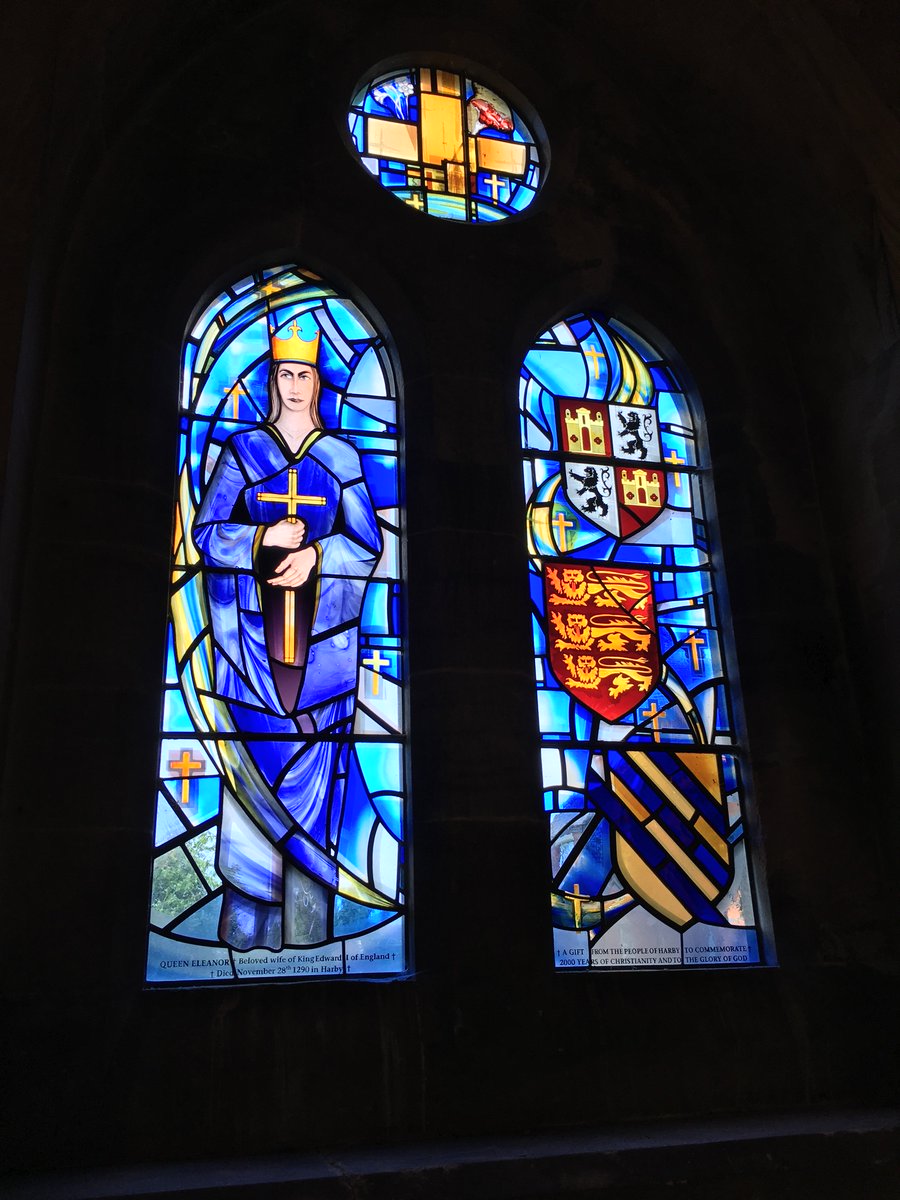 Recently visited All Saints Church in Harby - looking forward to performing there on Nov 29th - we LOVED their stained glass #Eleanor window