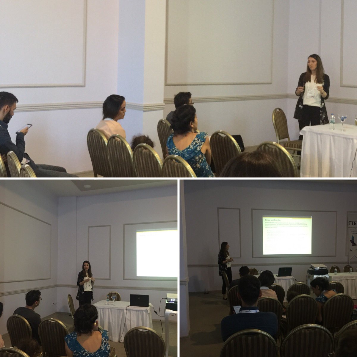 #ITTES2017’de Odeon salonunda bildiri sunumları devam etmektedir. #AnadoluBöte #DokuzEylülBöte