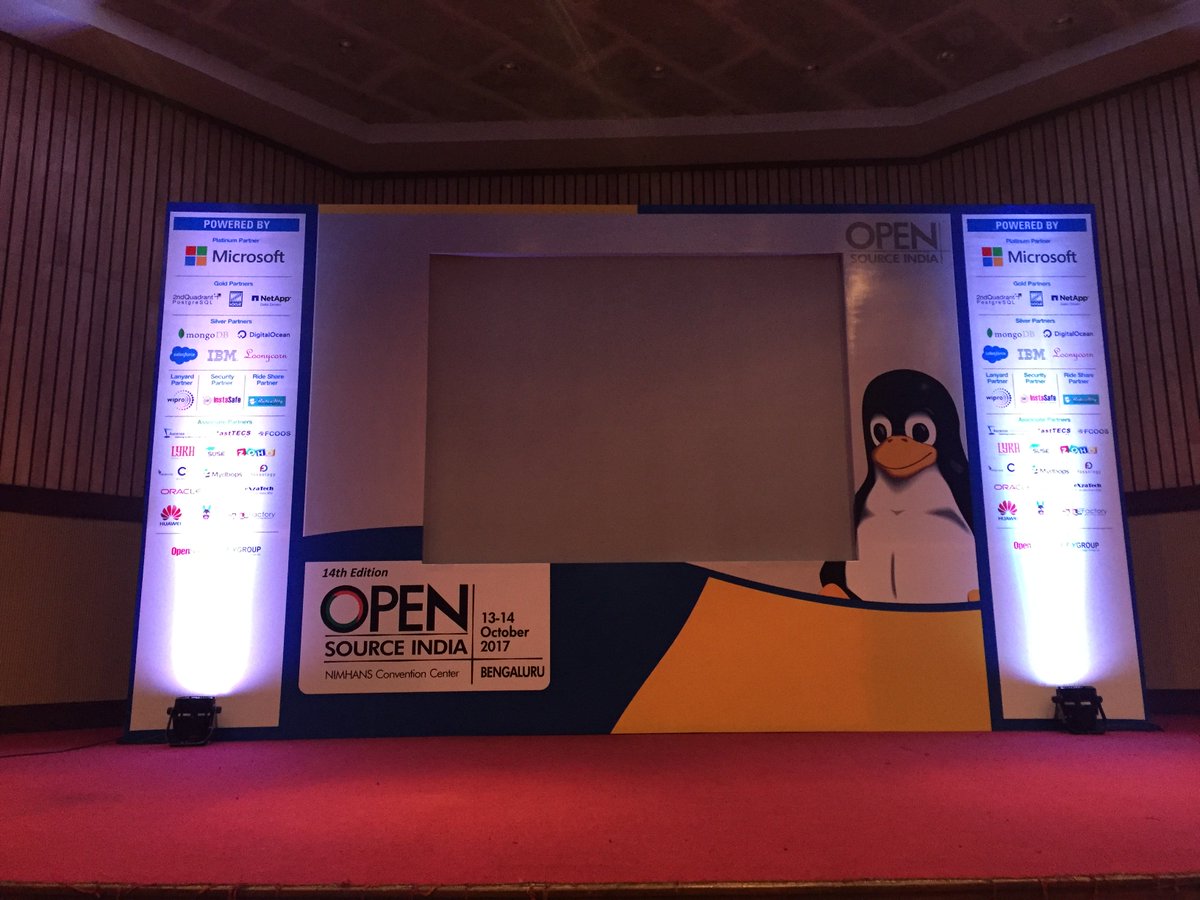 OpenSourceForU's tweet photo. Hall 2 for Gold and Diamond pass holders #OSFY https://t.co/EKVwPCrkbE