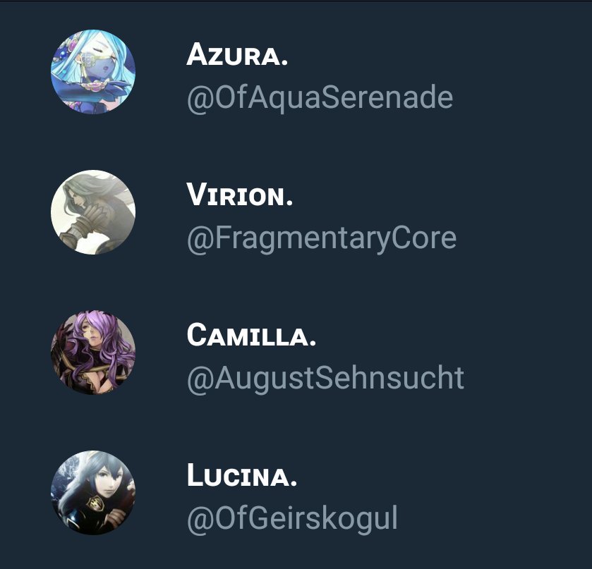 FragmentaryCore's tweet image. || Casual promo of my accounts. 😊