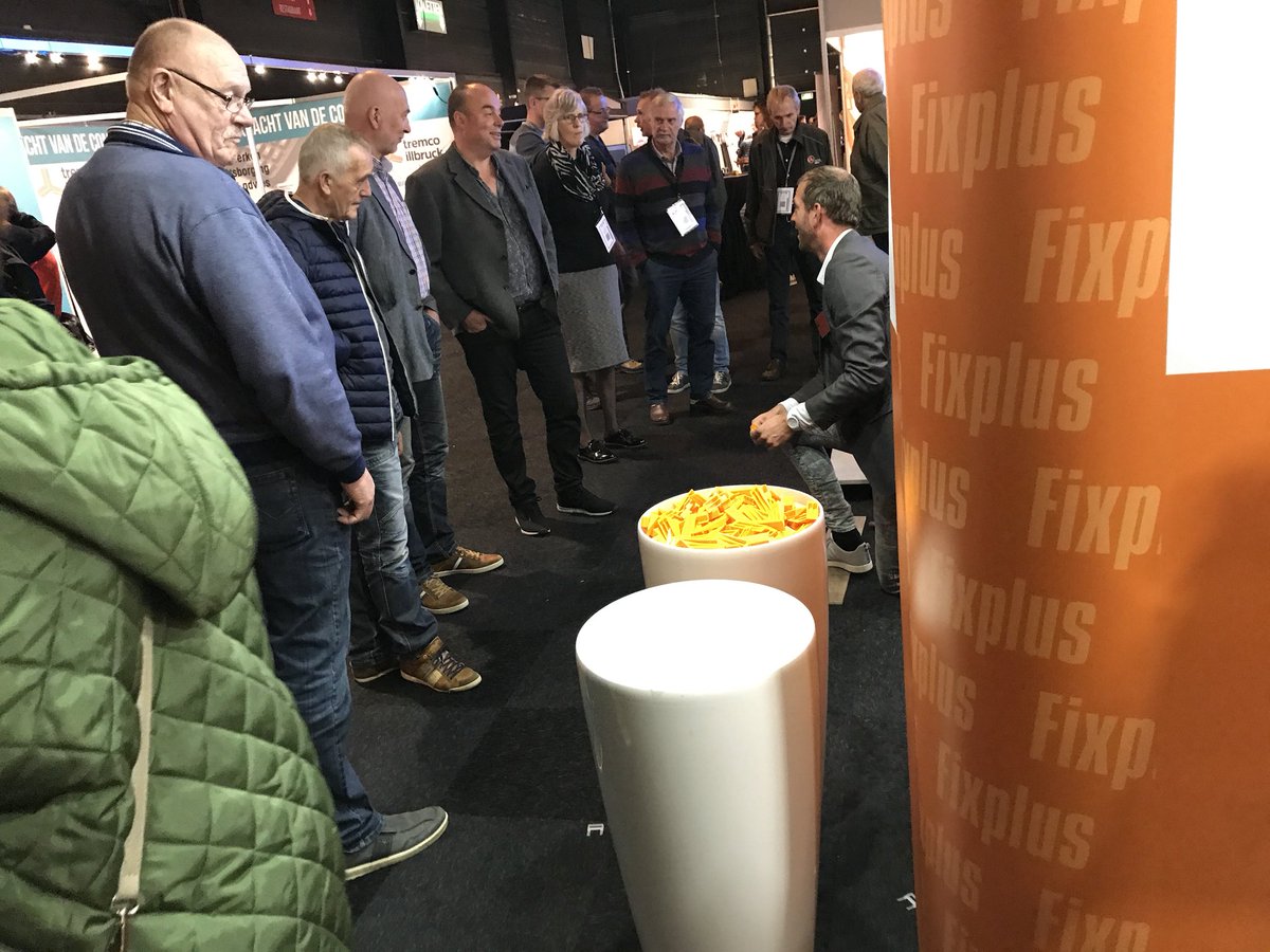 Fixplusnl's tweet image. Veel positieve reacties gehad @BouwCompleet_EH Voor ons een geslaagde beurs.