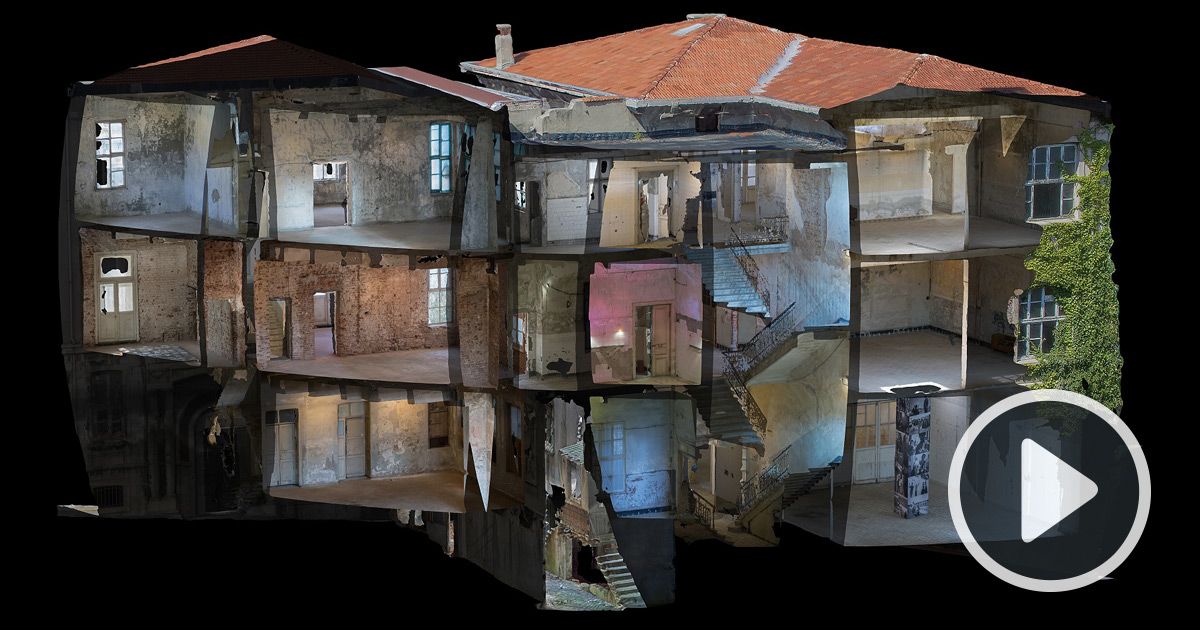 MansfieldMonk's tweet photo. Pass seamlessly through the walls of an abandoned building in this photographic #3D recon by #Oddviz https://t.co/huSS4xNuJm @bloglovin https://t.co/gundUirnQw