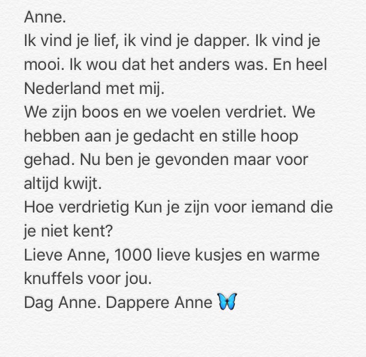 kimfeenstra's tweet photo. 🦋 #annefaber https://t.co/yv6HSBOfFB