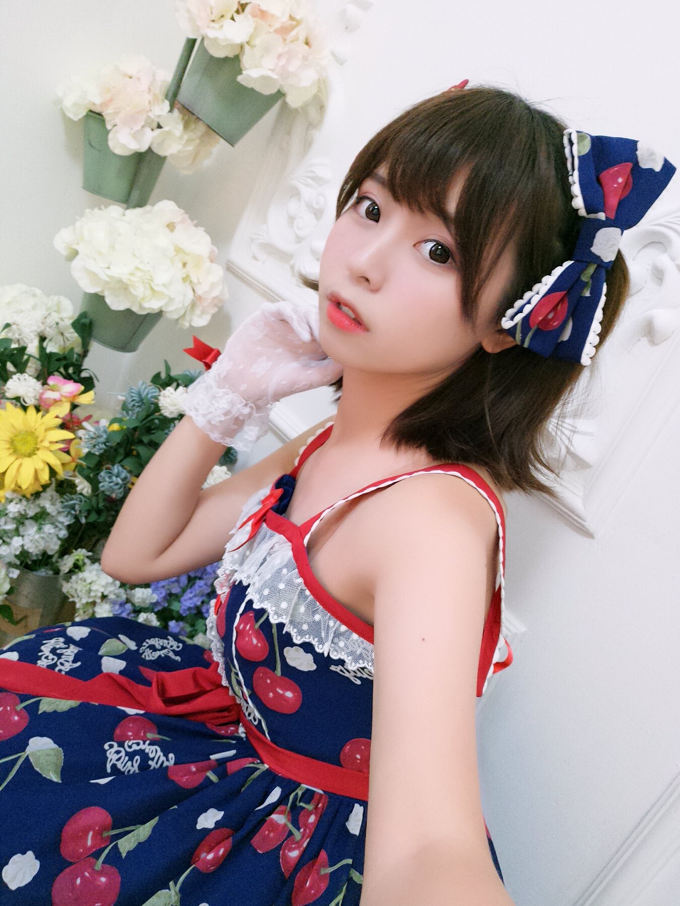 画像,Lolita Fashion🍒 紺cherry 🍒 https://t.co/8mZDwgqkHU。