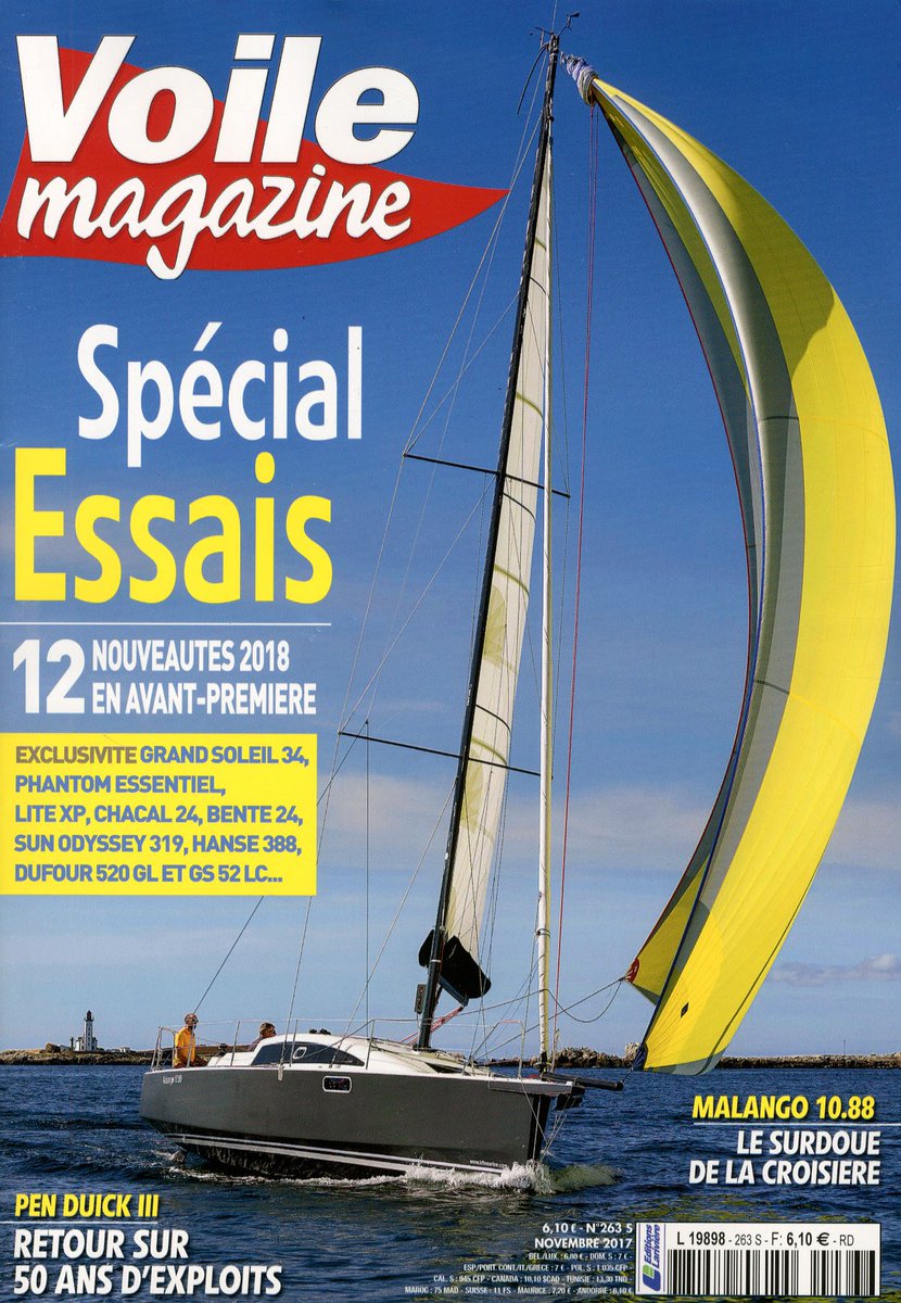 LariviereDiff's tweet photo. Actuellement en linéaire, #voilemagazine spécial essais. 12 nouveautés en exclusivité !
#SunOdyssey319 #Hanse388 #dufour520 #penduick3 https://t.co/DVVZlgM7nF