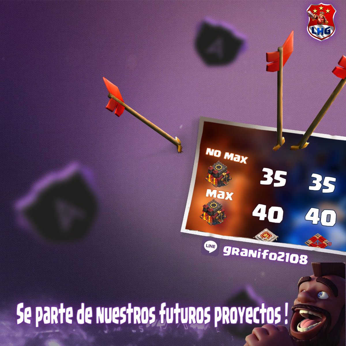 Ven a guerrear con nosotros, tenemos nuevos proyectos y necesitamos gente como tú! Hablar a Marinoaquiles.dl vía Line 🌟🌟🌟