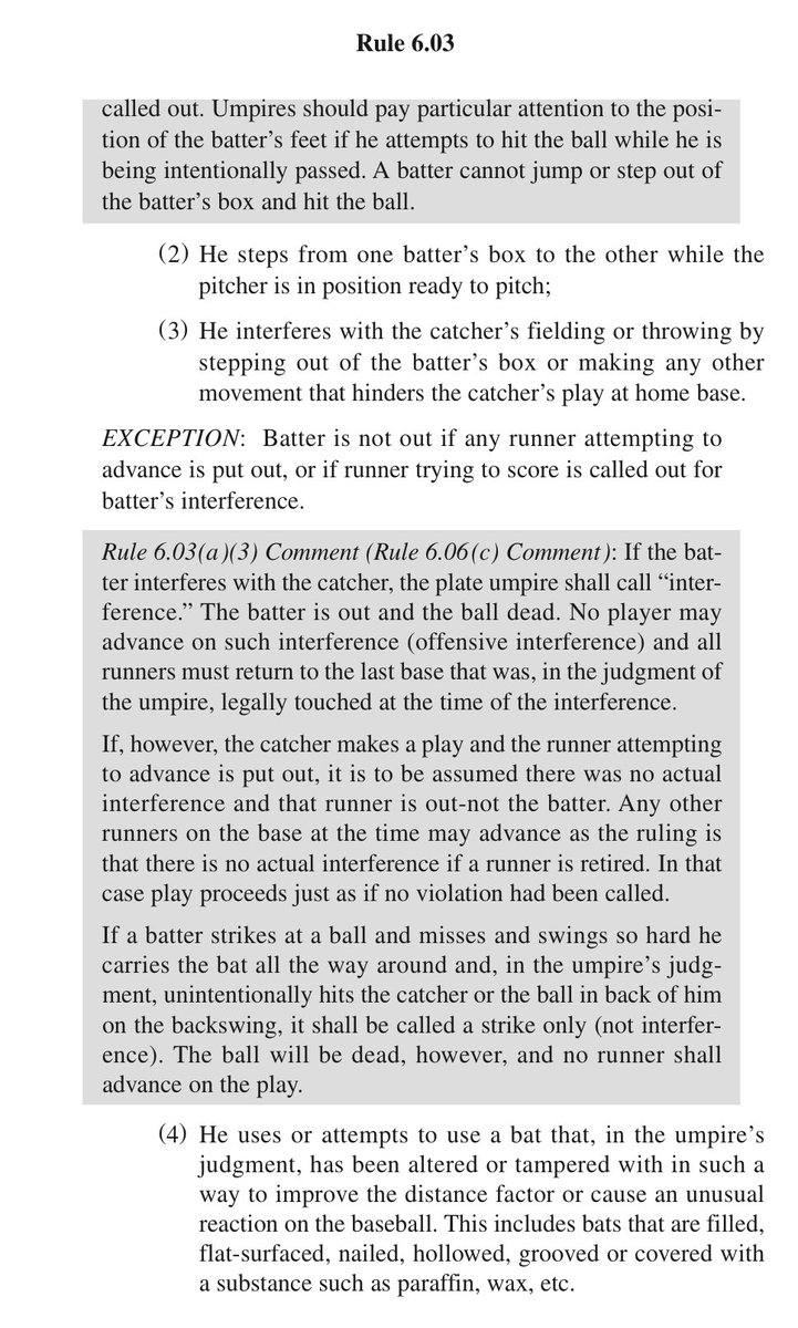 JPosnanski's tweet photo. Looked it up. Yep. Sure looks like umps blew call. https://t.co/2Rofu2YEqB