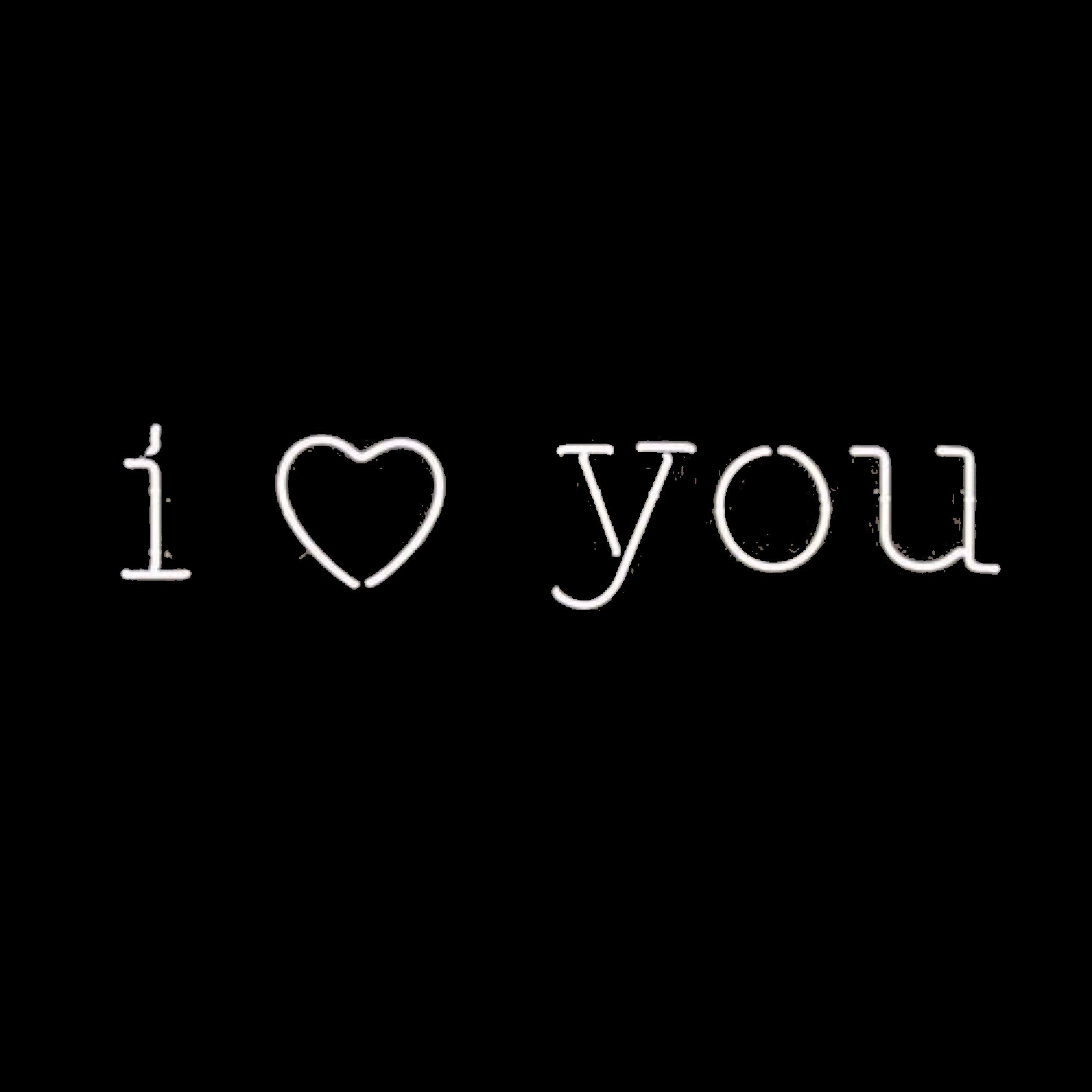 I love you обои