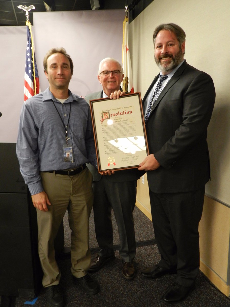 terrenceloftus's tweet photo. Honored to participate in last nights's SDCOE BoE meeting, where 6 SD Districts were recognized for work w/ students on Digital Citizenship https://t.co/zLBttFwUyu