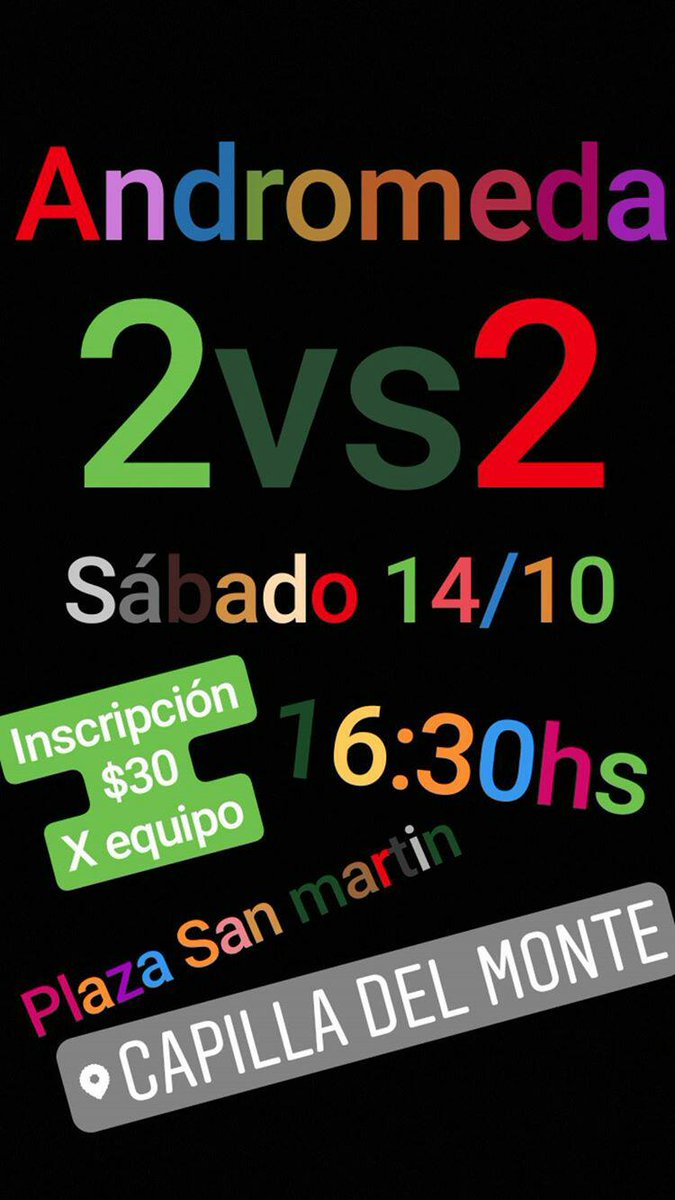 AndrmedaFreest's tweet photo. 💥Sábado de 2vs2💥 https://t.co/skLwugk7RJ