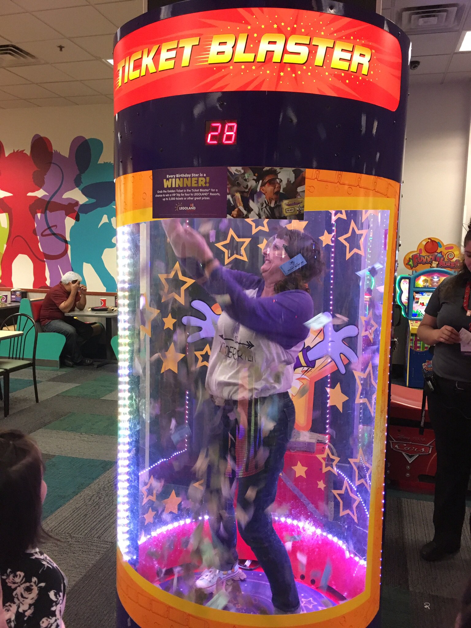 Chuck E Cheese Ticket Blaster Birthday How To Throw A Personalized