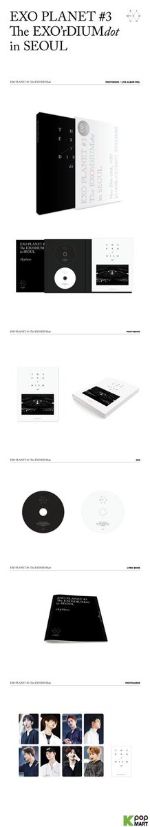 K_shopMY's tweet photo. <PREORDER> EXO_EXO’rDIUM dot in SEOUL [Photobook + Live Album] DM for more info ❤️ #K_ShopMY #ShoppingRoll https://t.co/xZM3T9JYUR