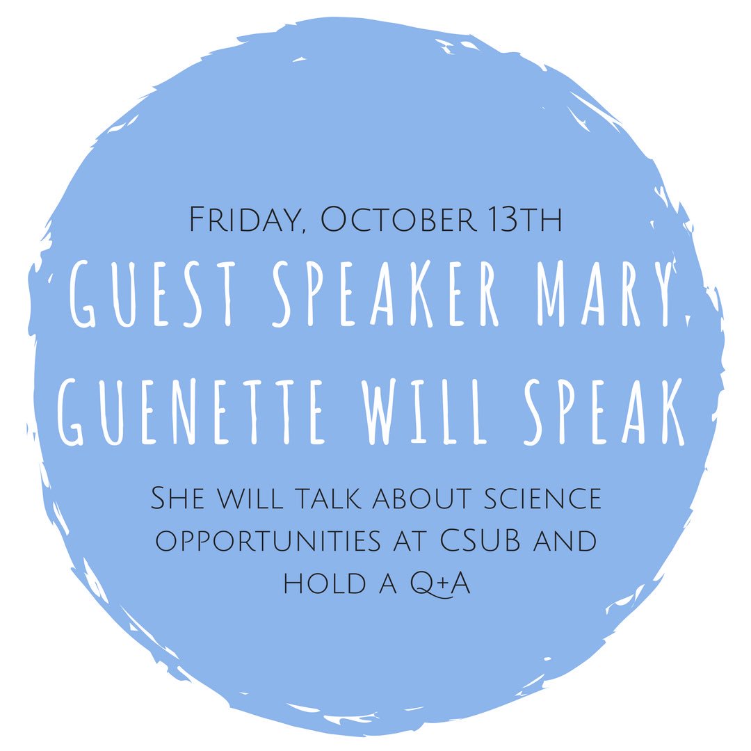 Tomorrow during 5th lunch! Don’t miss it!💚🔬