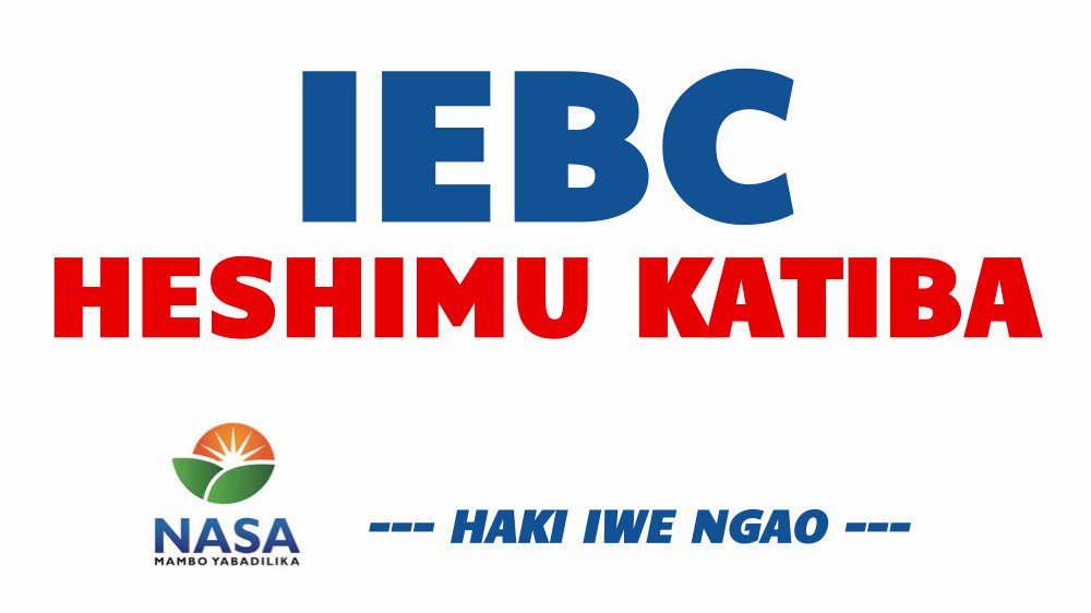 AzimioTv's tweet photo. #IEBCReformProtests to go on as planned #NoReformsNoElections #FreshNominations https://t.co/P1CLYYWCfo