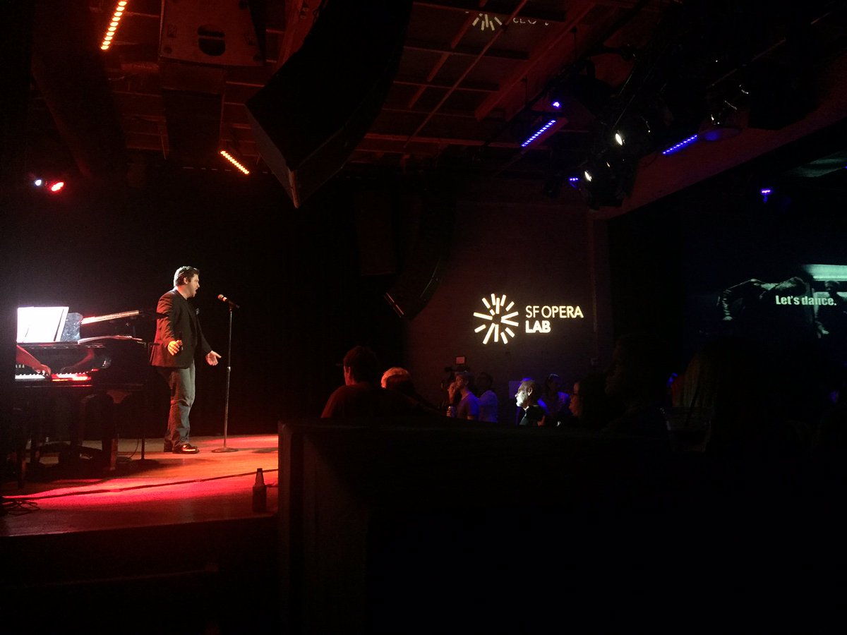 SFOpera's tweet photo. #AmitaiPati and @BWalker88 perform in #Operalectronica #operalab @mezzanineSF https://t.co/WUFhBIc92H