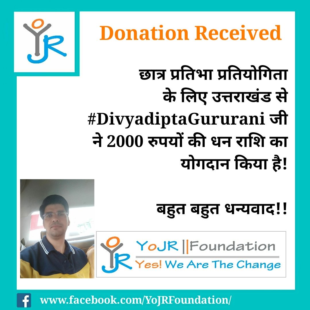 YoJR_Foundation's tweet photo. #UttaraKhand #Donation #YoJR https://t.co/WIiYJbM45N