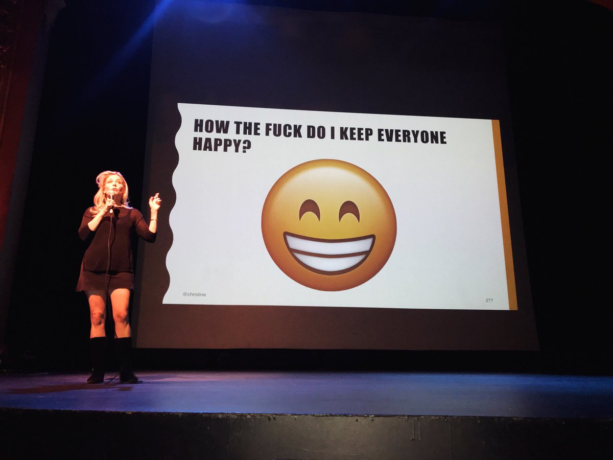 theignitesf's tweet photo. How do you survive when life happens? @Christine shares the story of learning resilience during a tough year. #IgniteSF https://t.co/FACAykOGyp