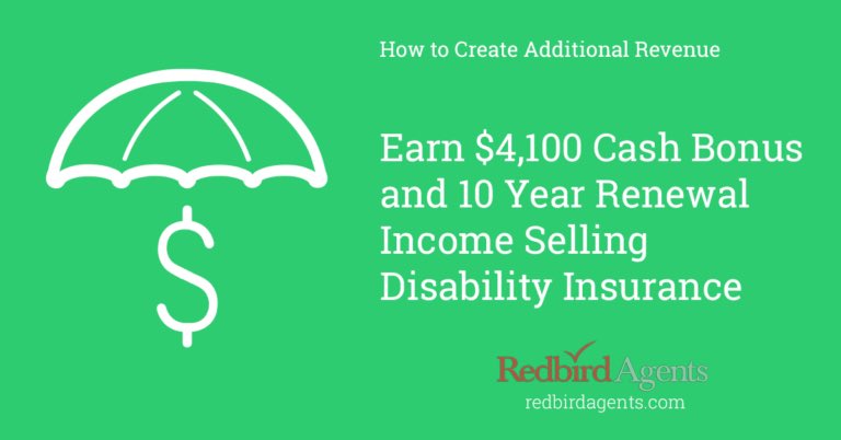 How can you feel bad earning a $4,100 cash bonus when it's the right thing to do?  #insurance #disabilityinsurance redbirdagents.com/disability-ins…