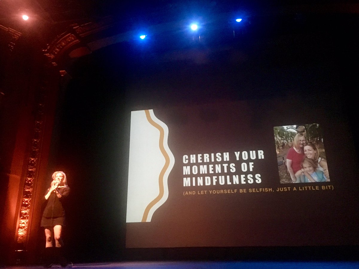 YiyingLu's tweet photo. "Sandwich generation: How to survive when life happens - Cherish your moments of mindfulness" — @christine at @theignitesf https://t.co/0UtycfxSlq