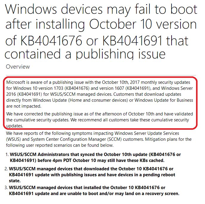 kb4041691 failed to install