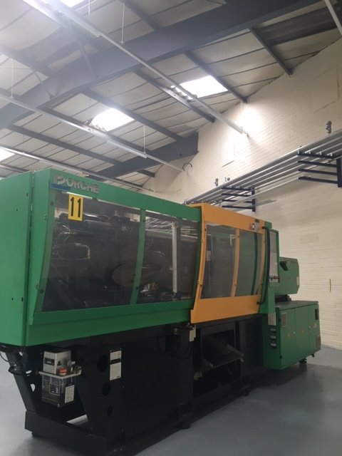 WheatleyPlastic's tweet photo. First of 17 machines positioned in our new facility, all ready for power and services. Production not far away! #ukmanufacturing #growth 😀 https://t.co/msO67DoweD