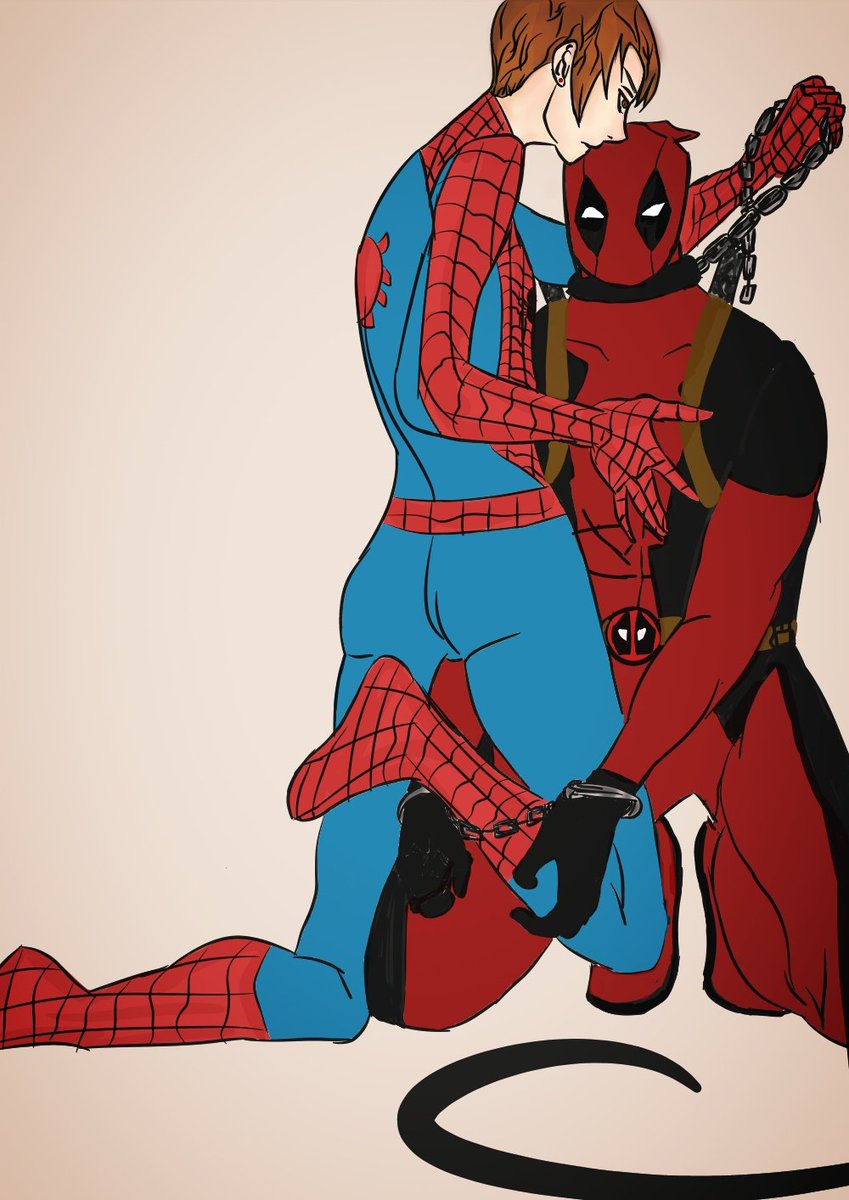 CindyLOVENS's tweet photo. #spideypool #腐
#SpiderMan 
#Deadpool https://t.co/pGua6dK0T6