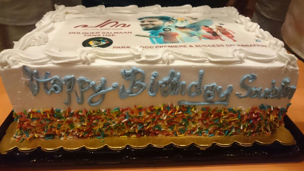 Twit_Vk's tweet photo. #Parava GCC Success celebration!! ✌
With our @soubinsha machan's B'day😘😘
#UAEChapter 👏. @Forumkeralam1 @Dulquer_FC @MalayalamReview https://t.co/0c8ruh1670