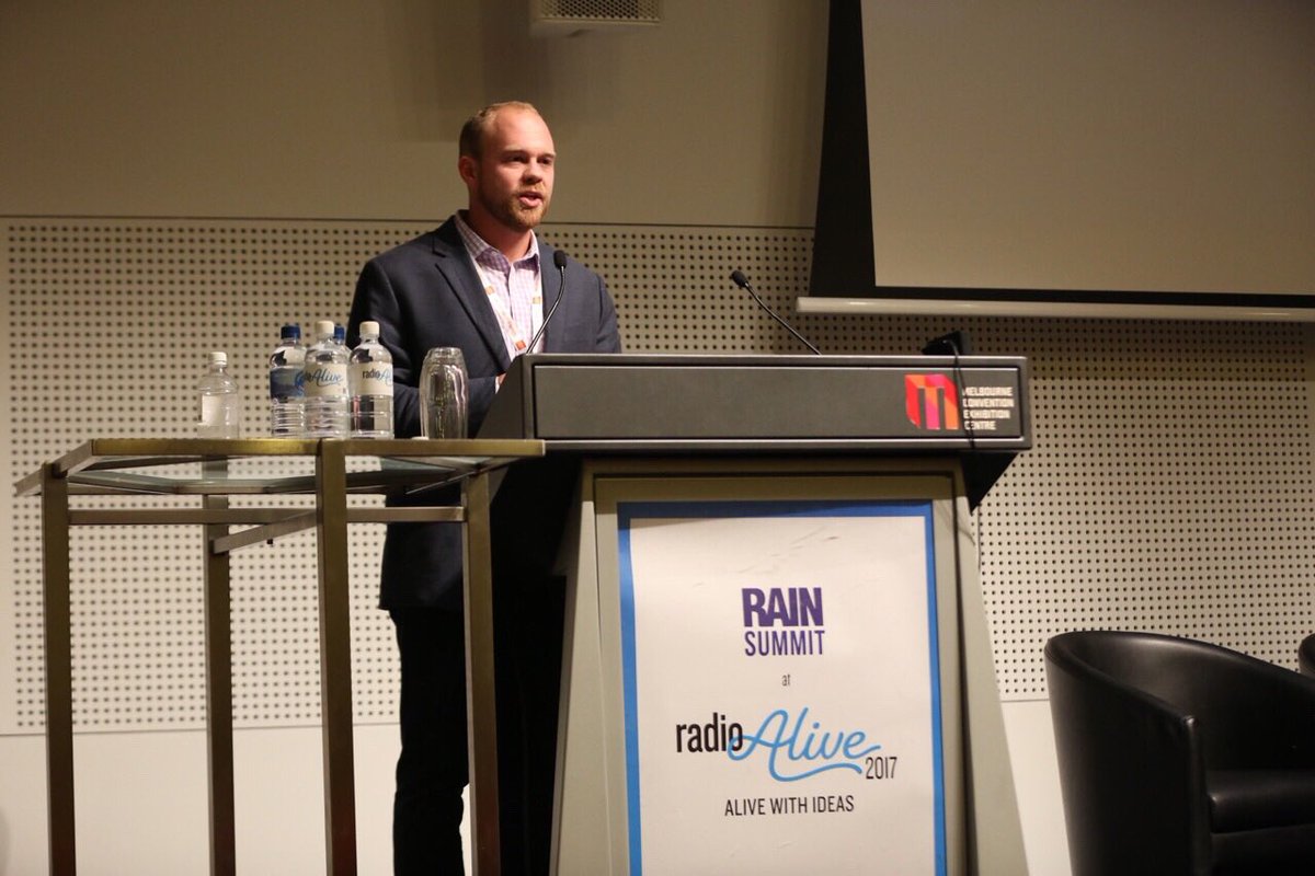 “If you’re in radio, podcasts are an opportunity to expand your brand and engage with the audience in a new way,” <a href="/klub26/">Kevin Lubin</a> #RadioAlive2017