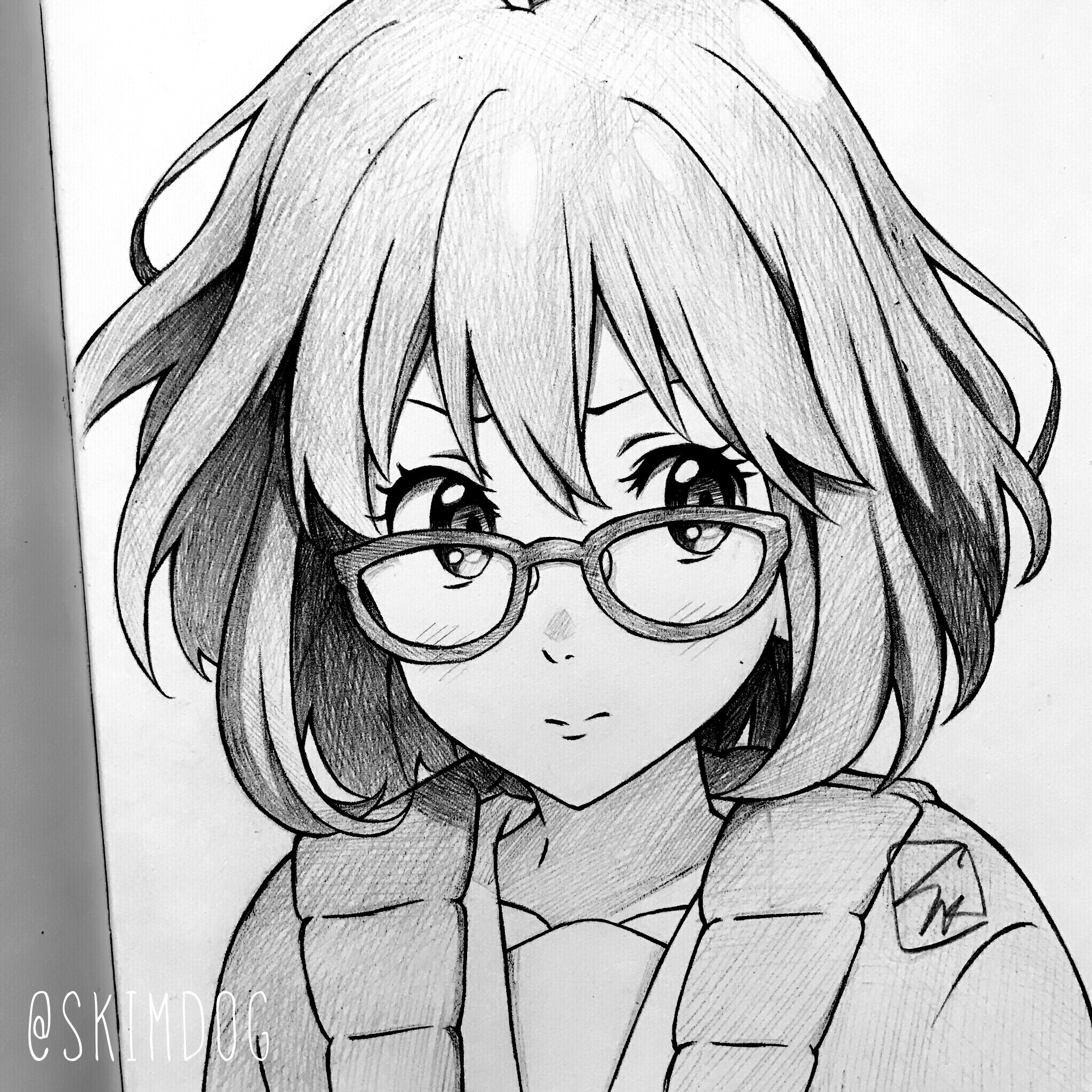 Beyond the Boundary Anime Drawing Mirai, Anime, manga, cartoon