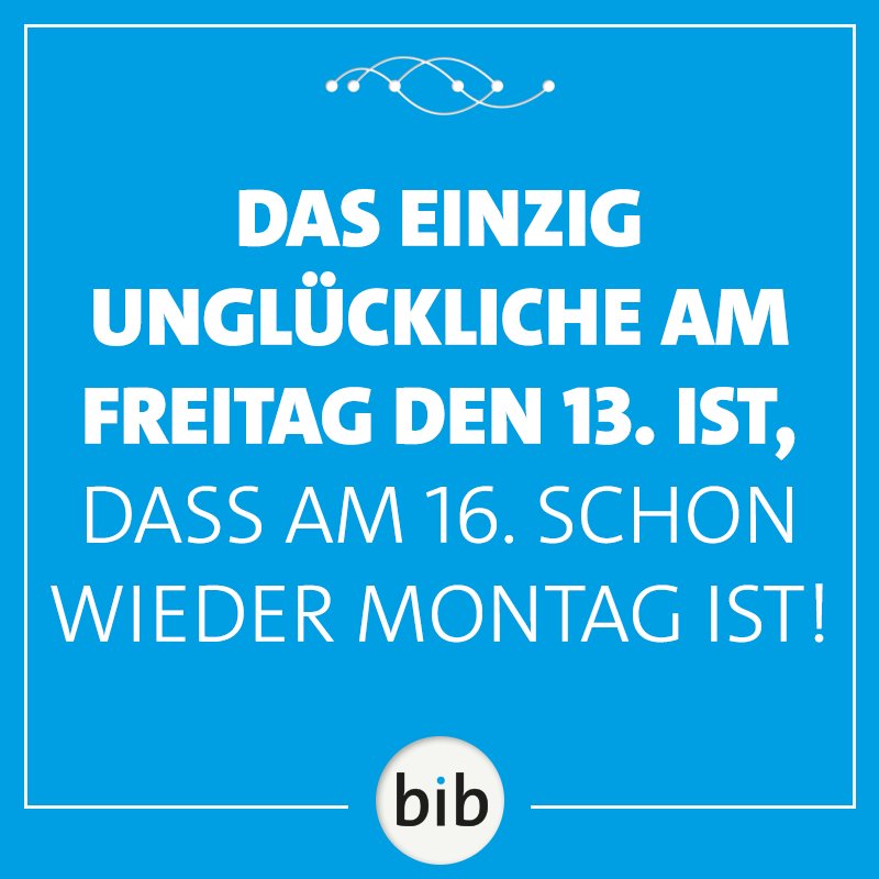 bib_college's tweet photo. #freitagderdreizehnte https://t.co/hfd7GYT4Te