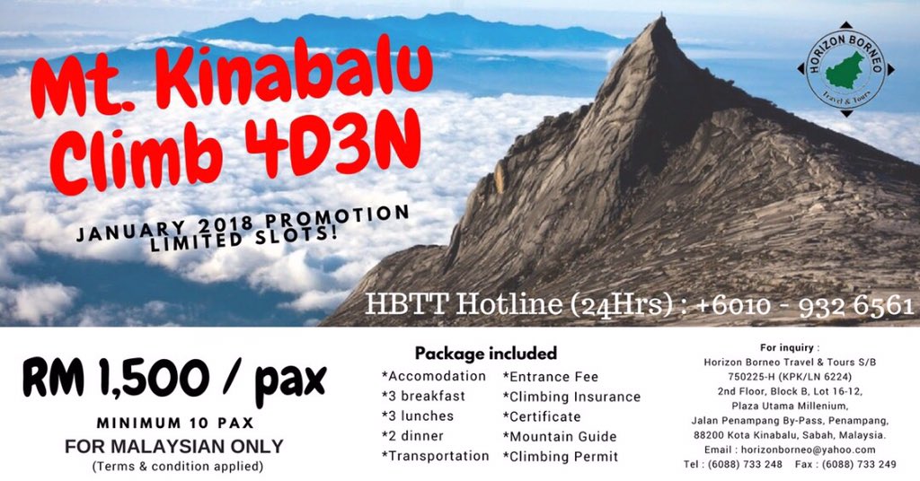 Michell_Chell's tweet image. Friend and family from west, it's time to climb the Mountain! #promotion #malaysianpackage #vipservice