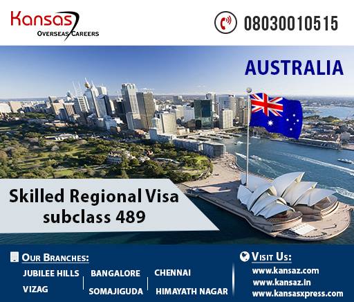 KansasOverseas's tweet image. #MigrateToAustralia with Skilled Regional Visa (#Subclass489) Read@ goo.gl/gYJPoJ. More details register@ goo.gl/po7mXg