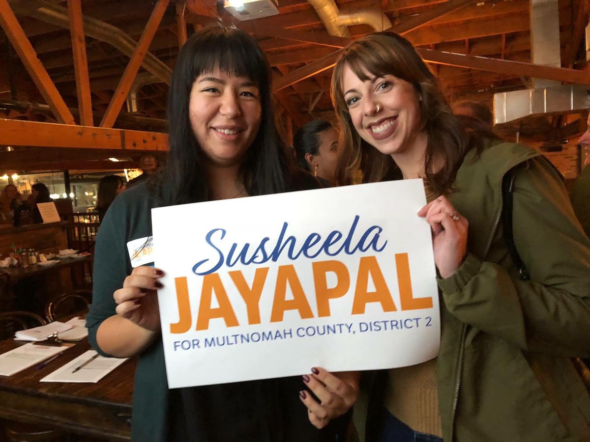 Image result for susheela jayapal multnomah county