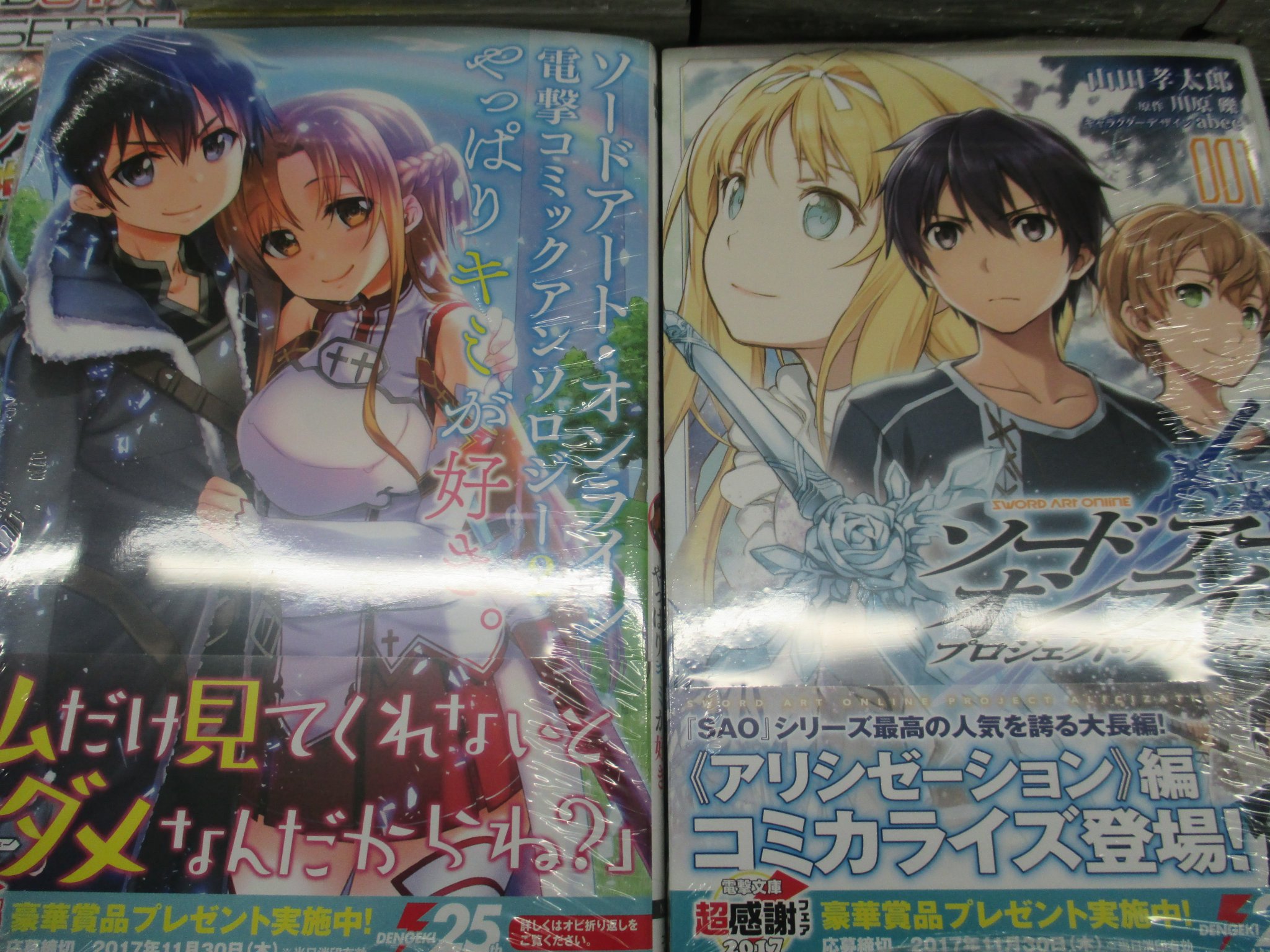 アニメイト仙台 グラッテ仙台 元気に開店中 書籍入荷情報 ソードアート オンライン 電撃コミックアンソロジー やっぱりキミが好き ソードアート オンライン プロジェクト アリシゼーション ネトゲの嫁は女の子じゃないと思った Lv アニメイト仙台 グラッテ仙台 元気に開店中 書籍入荷情報 ソードアート オンライン 電撃コミックアンソロジー やっぱりキミが好き ソードアート オンライン プロジェクト アリシゼーション ネトゲの嫁は女の子じゃないと思った Lv