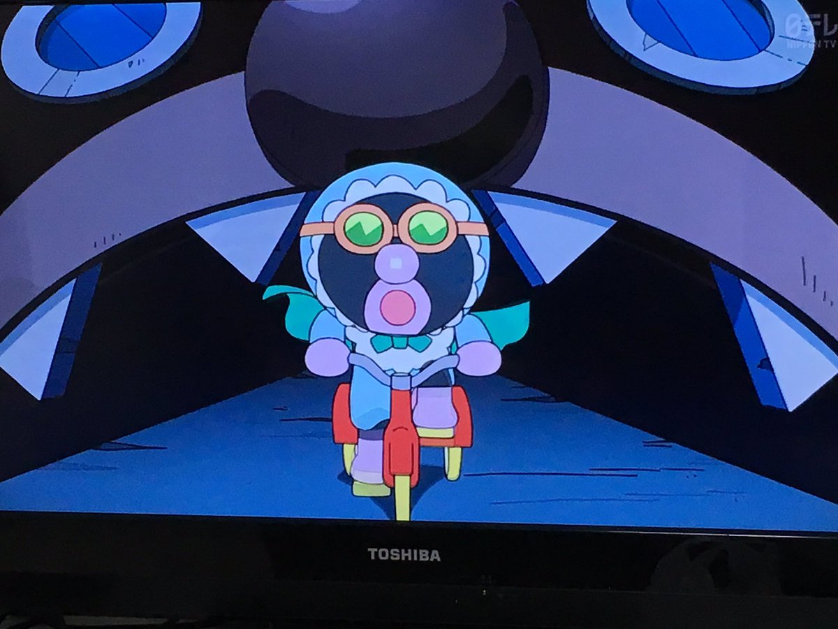 バイキンマン、生後0日で空飛ぶ自転車をつくるスーパーエンジニア