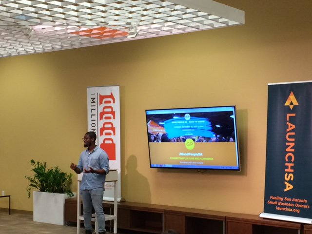 Thank you to our <a href="/1MillionCups/">1 Million Cups</a> audience and our presenters Samar Shah with his @shahiplaw firm, and Uche with <a href="/b/">b</a>.eastpr a marketing agency!