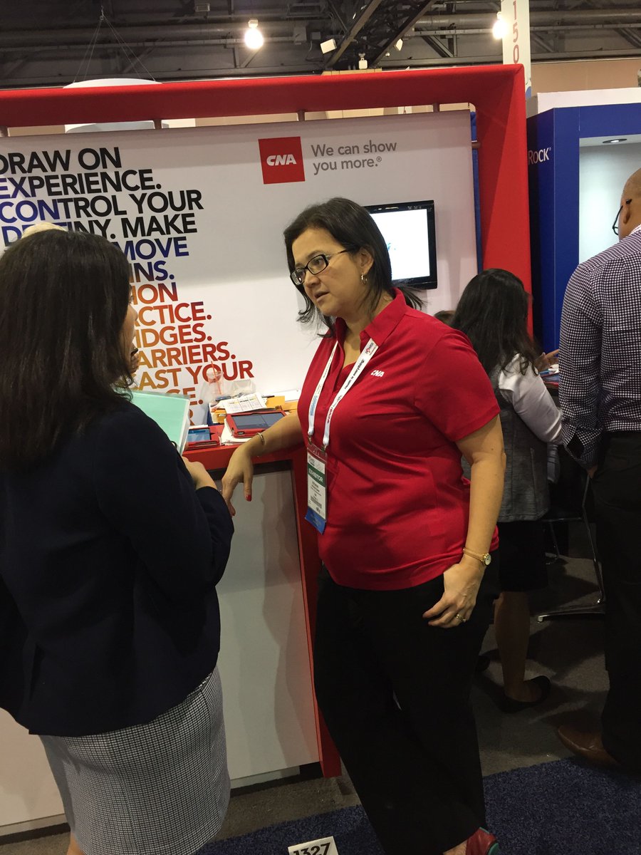 CNA_Insurance's tweet photo. Had a great time at @nbmbaahq @Prospanica Conf. & Expo! We welcome diverse talent at https://t.co/AqSd6C5pFz. #PowerPerformance17 #WeAreCNA https://t.co/P9G4lEyJJS
