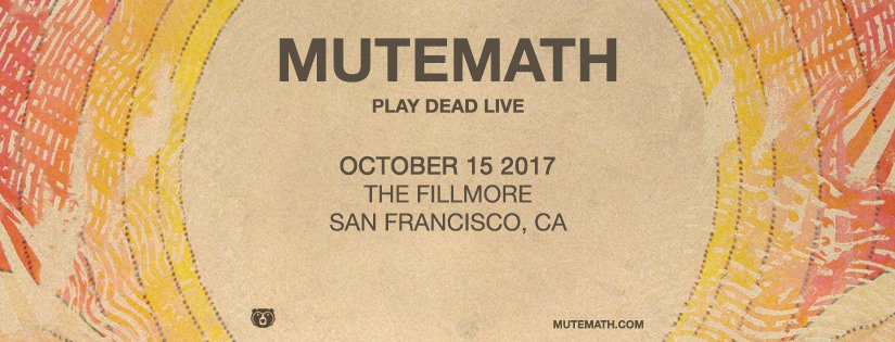 UpOutSF's tweet photo. Get tickets to @MUTEMATH on 10/15 @FillmoreSF from @LiveNationSF! #FallAtTheFillmore https://t.co/fzfHwLtWdy https://t.co/QTDgZEI6Eb