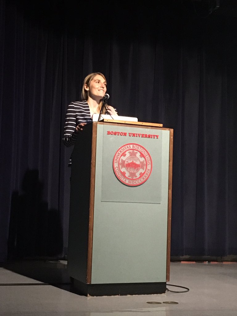 WorldEd's tweet photo. Our own Victoria Neff speaks to students @barmunx https://t.co/QsE21PVVfm
