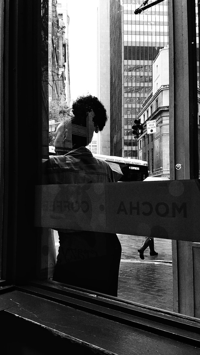 Pittsburgh, Pa
#streetphotography #blackandwhite #Pittsburgh #windowshot #coffeeshop