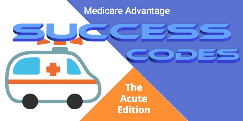 TomDavisConsult's tweet image. What you need to know about risk-coding for acute conditions.
#medicareadvantage #riskcoding #successcodes
tomdavisconsulting.com/success-codes-…