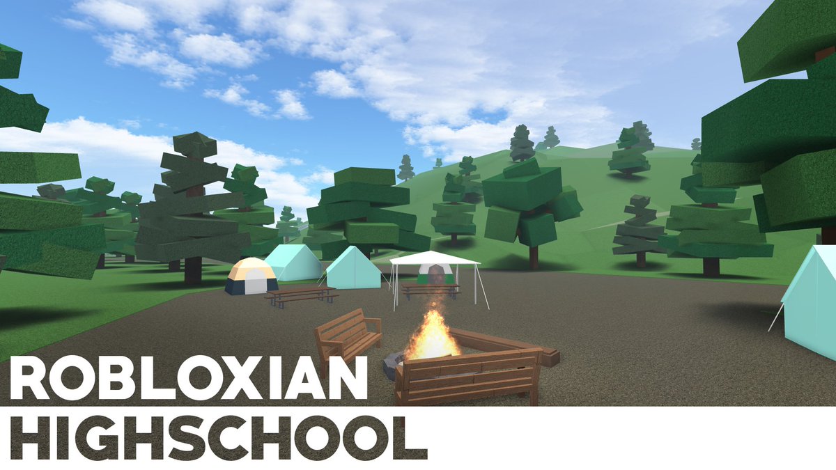 Robloxian High School On Twitter The New Update Comes Out Later - roblox high school camping game