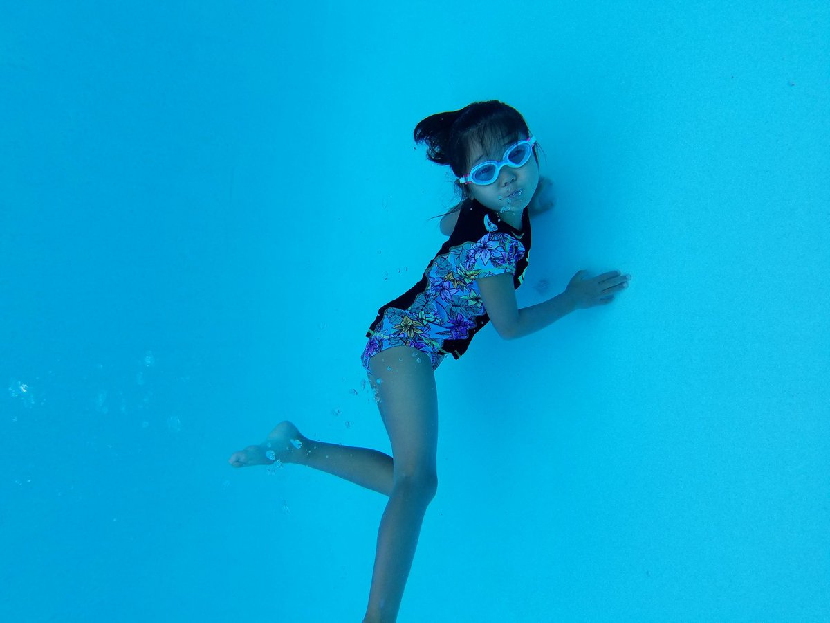 SunsationalSwim's tweet photo. Why hello there, Emmy. You're looking quite comfortable down there. Mind if we join you? New fish showing off her dive to Instructor Shirin📷 https://t.co/d7184o3Flx