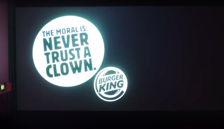creativitymag's tweet photo. .@BurgerKing likes 'It' clown Pennywise to Ronald McDonald in latest stunts https://t.co/RsuprPdez4 https://t.co/stMVhxDNaI