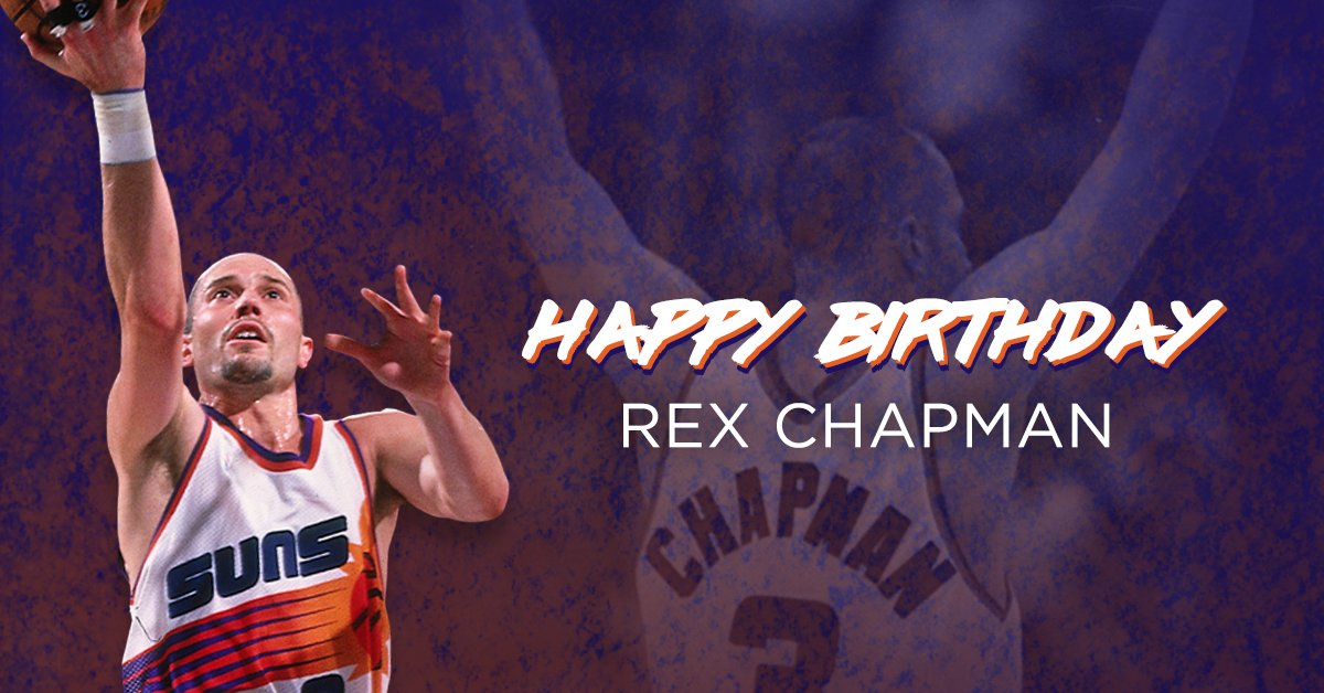 Join us in wishing Rex Chapman a happy birthday! 
