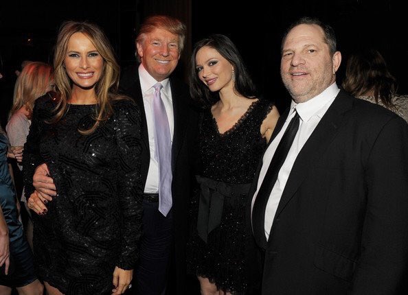 JustineBibine's tweet image. did the Trumps have a threesome with Weinsteins? #SameLevel