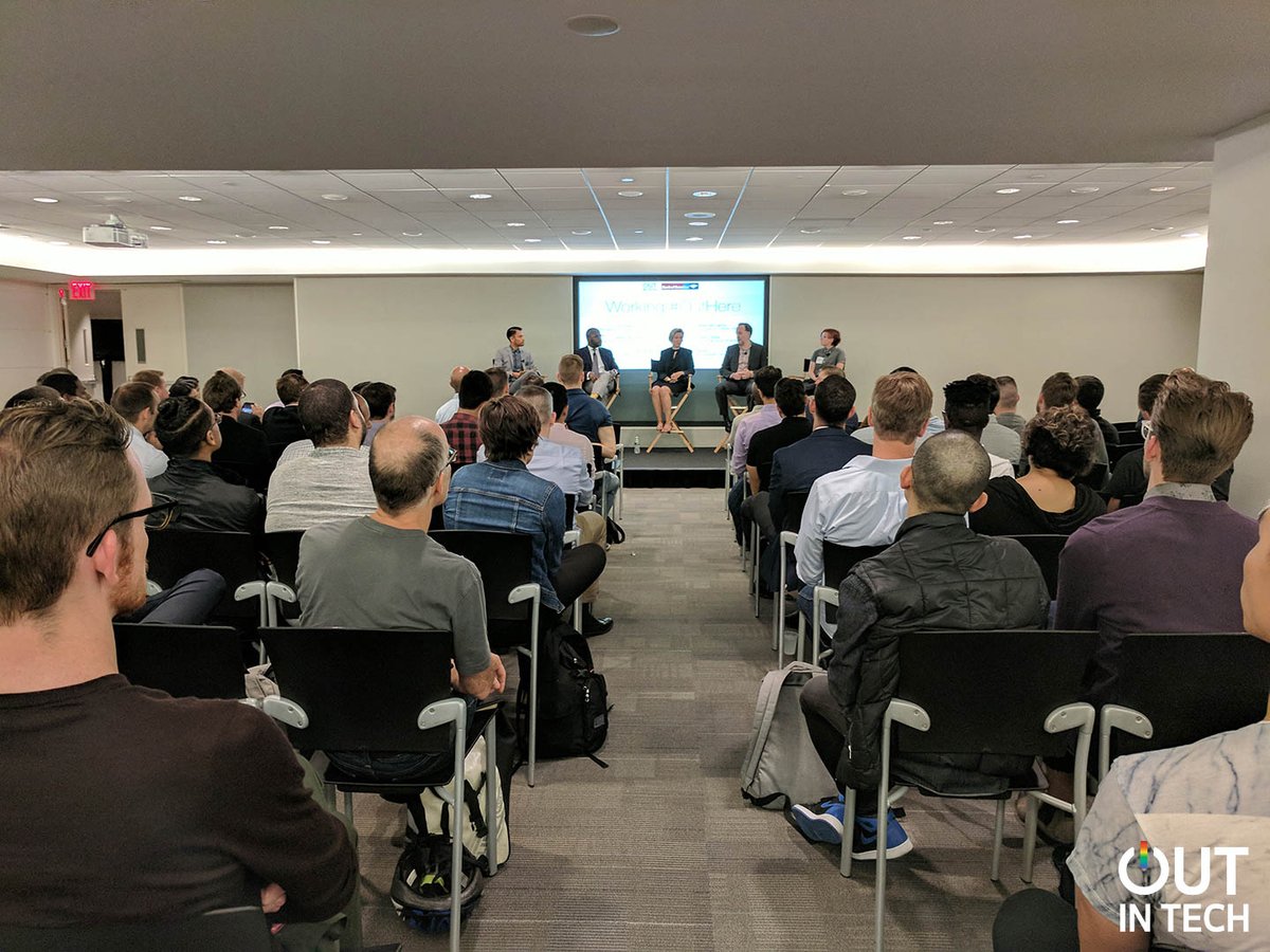 OutInTech's tweet photo. Thanks to @BankofAmerica for hosting the #WorkingOutHere panel discussion! Stay tuned for more photos. https://t.co/tvnMat2JXq