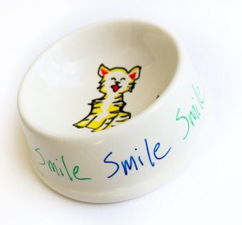 trutriciahelfer's tweet photo. Fun bowls designed to benefit @FixNation https://t.co/HfR8Ga0RIH Mine is a nod to my little Summer #GivingShelter2017 #ArchitectsForAnimals https://t.co/aFm4CBHHow