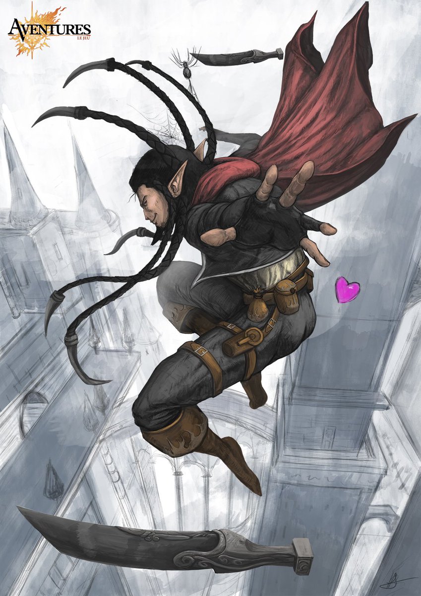 Jahwa_Rero's tweet photo. Un petit #aventuresfanart de Mani pour féliciter @MJmahyar pour cette campagne ulule qui promet de s'envoler virilement et proprement ! https://t.co/Ulv1x1f7cp