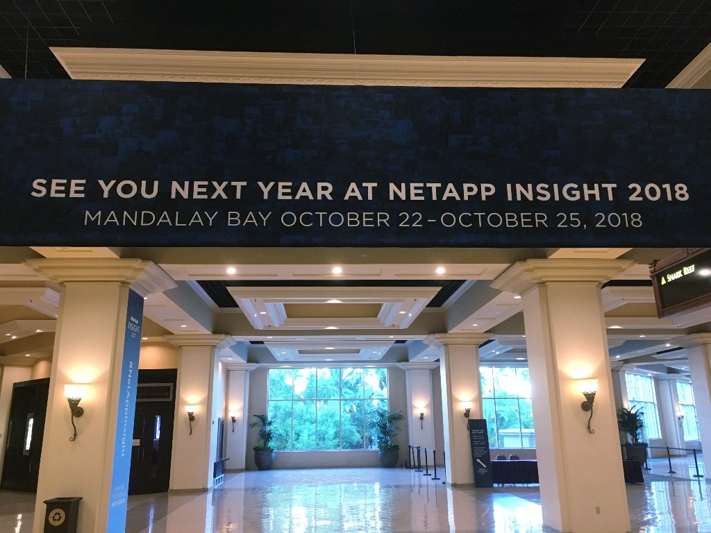 Thank you <a href="/MandalayBay/">Mandalay Bay Resort</a>! The support &amp; professionalism of your staff was truly heartwarming. See you next year! #NetAppInsight #VegasStrong
